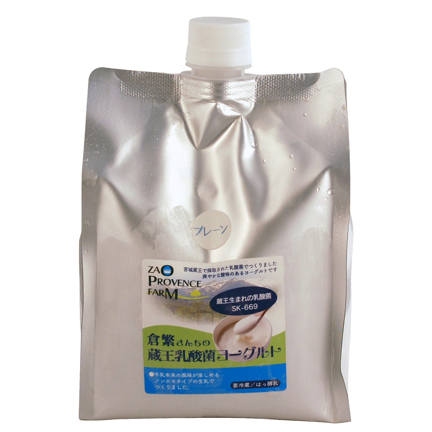 蔵王乳酸菌ヨーグルト:1000g(無糖)